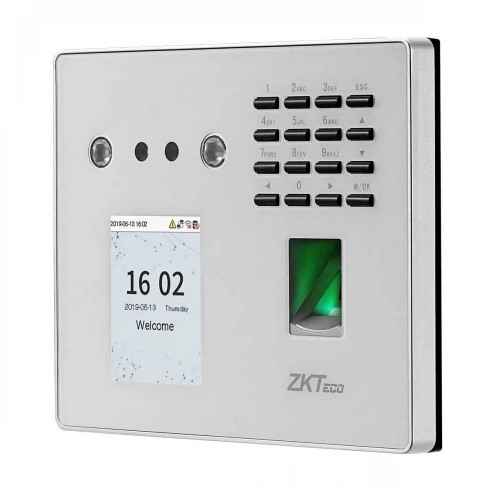 Buy ZKTeco MB560-VL Linux-Based Hybrid Biometric Time & Attendance and Access Control Terminal with Visible Light Facial Recognition at cheap price