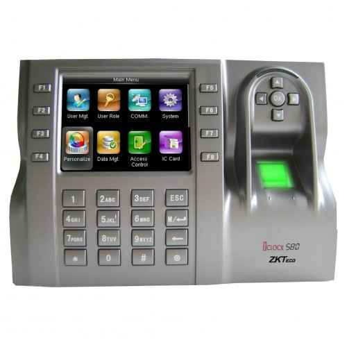 Buy ZKTeco iClock 580 Fingerprint Time Attendance and Access Control Terminal at cheap price